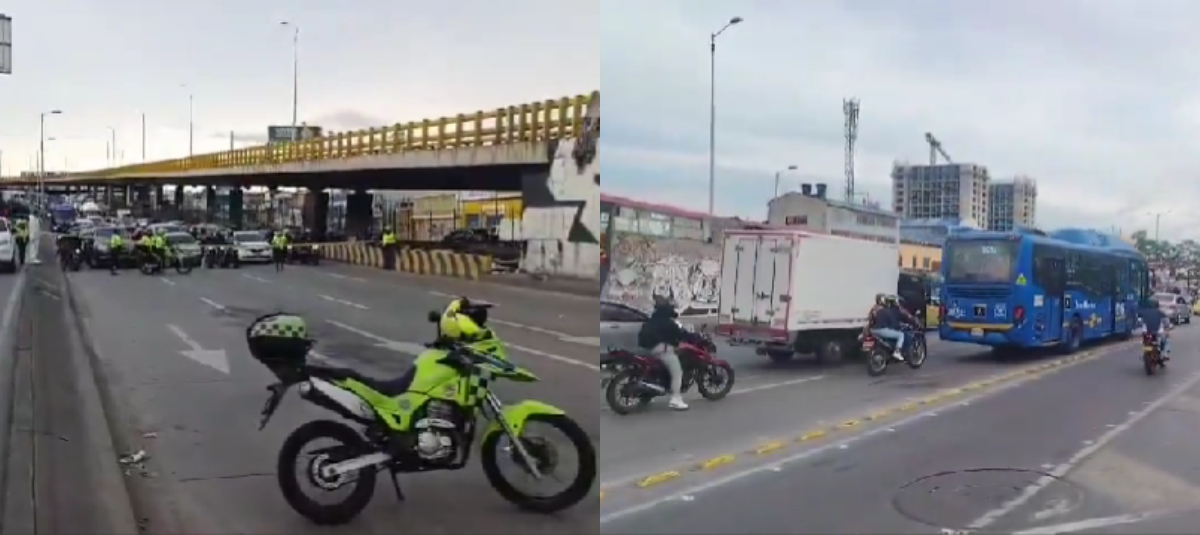 Reportan cierre total en la avenida NQS
