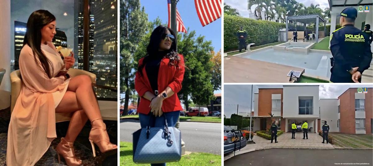 Valentina Forero Álvarez, señalada de lavar dinero de la mafia.