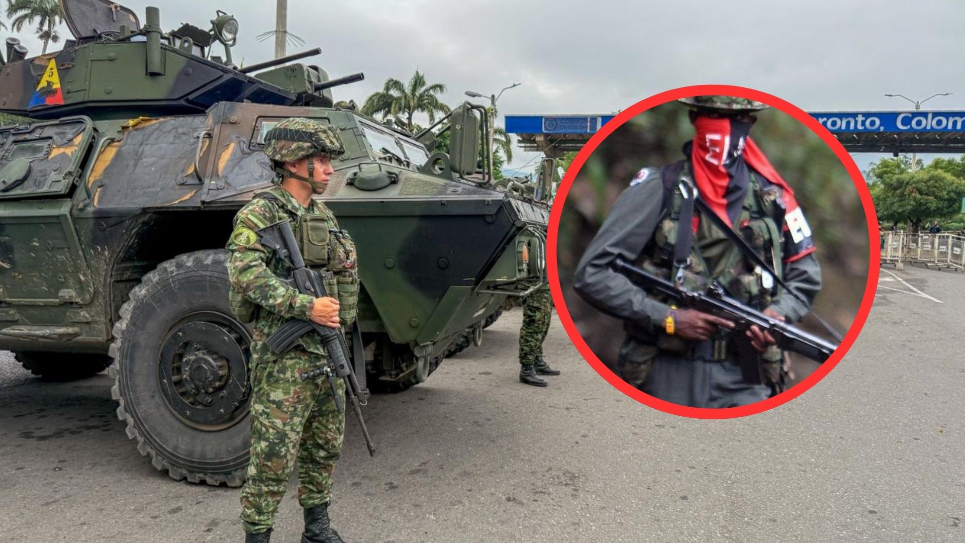 Askeri bir unsurun konuşlandırıldığı sınır bölgesi.