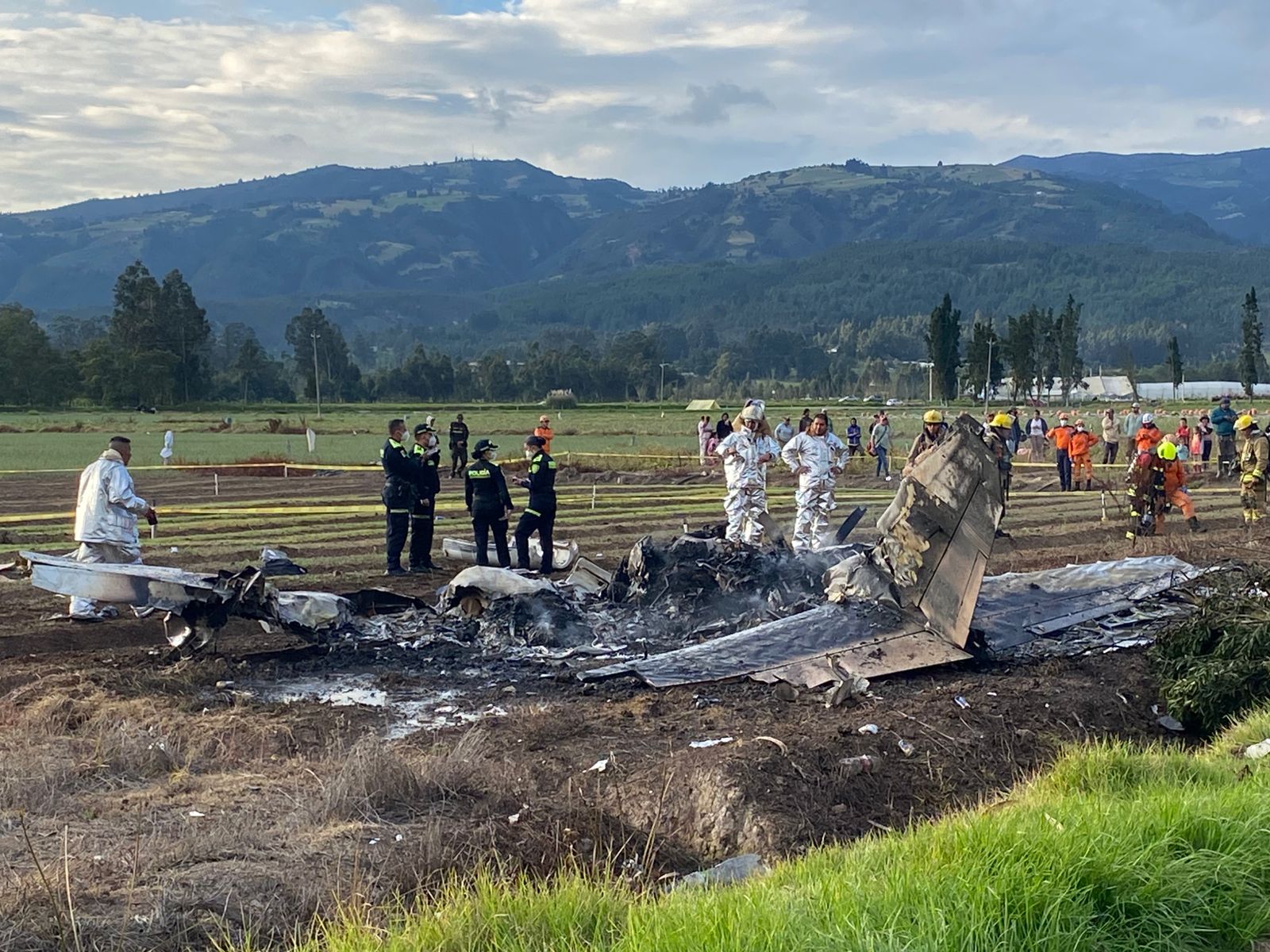 accidente de avióneta
