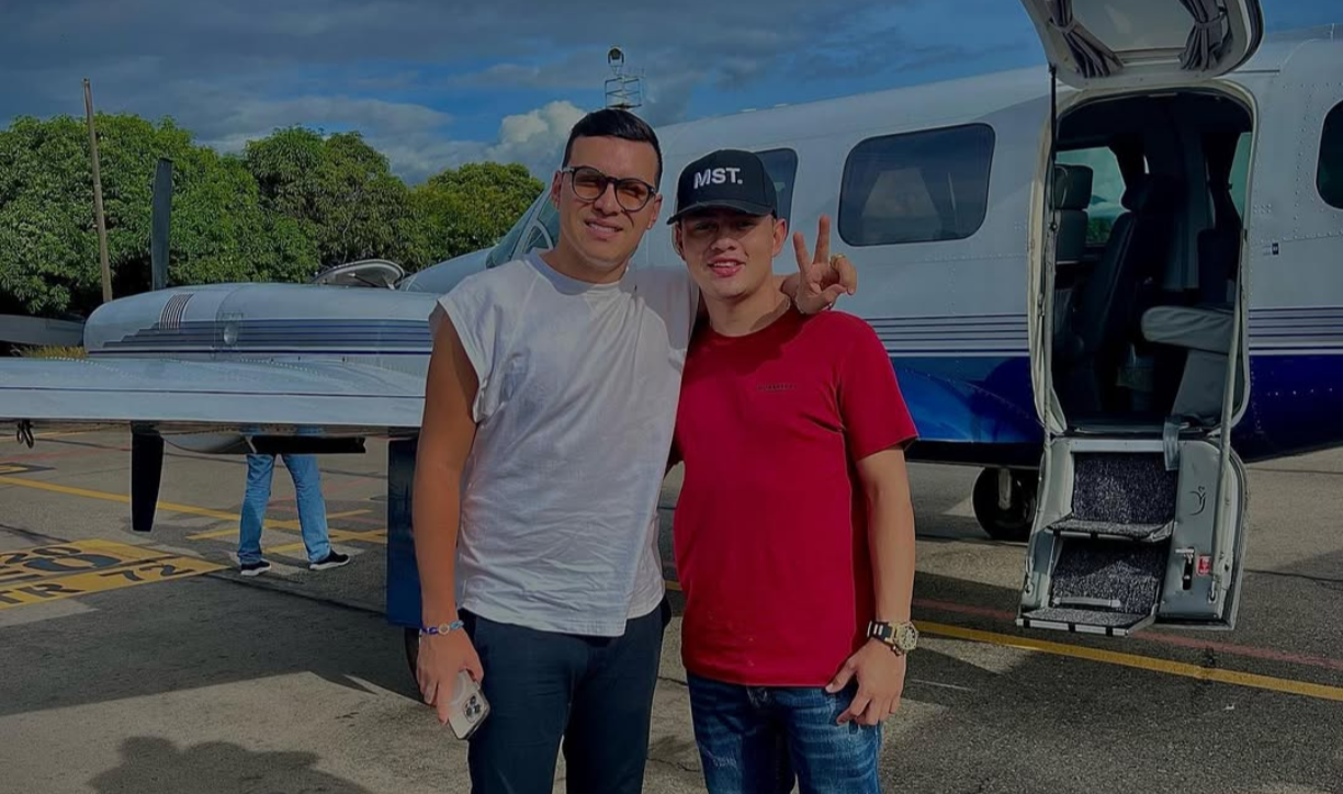 Yeison Jiménez y su hermano Alejandro