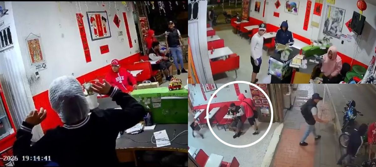 Atraco violento en Kennedy, Bogotá.