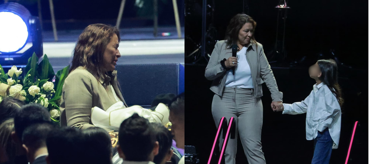 Conmovedoras palabras de la hija de Yesion Jiménez en homenaje en el Movistar Arena de Bogotá
