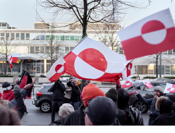 Bandera de Groenlandia
