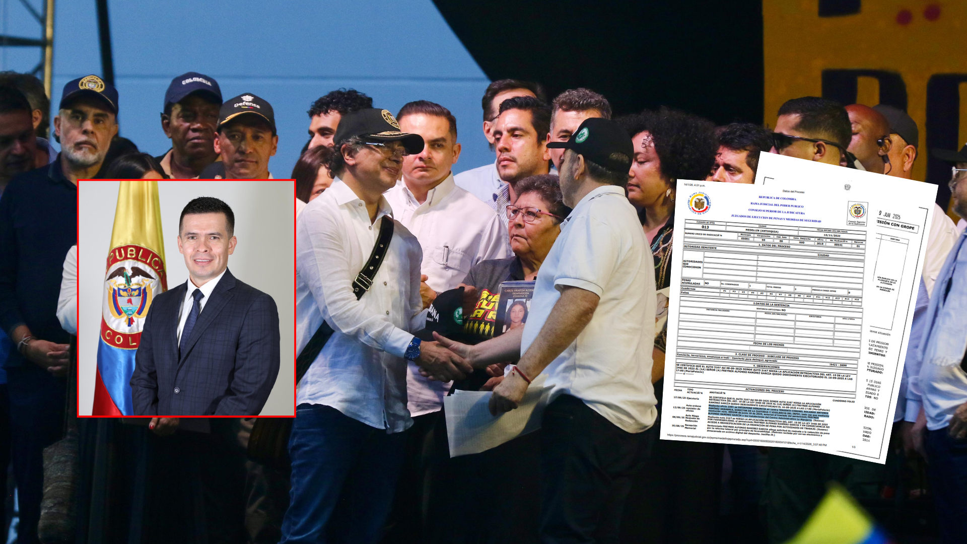 El director de Custodia y Vigilancia de la cárcel de Itagüí fue denunciado por la remisión de los cabecillas de la mesa de paz urbana de Medellín para el 'tarimazo' del 21 de junio de 2025.