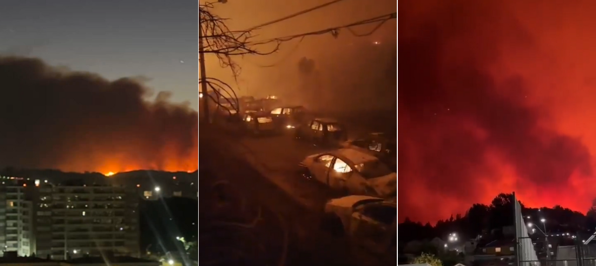 Incendios en Chile