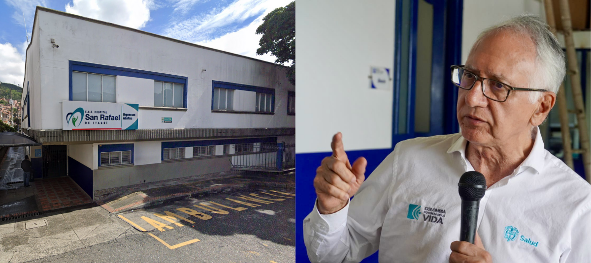 El ministro colgó luego de que le pidieron conversar con el gerente del hospital.