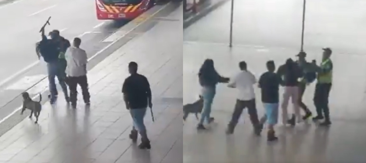 Guarda de seguridad fue agredido en TransMilenio