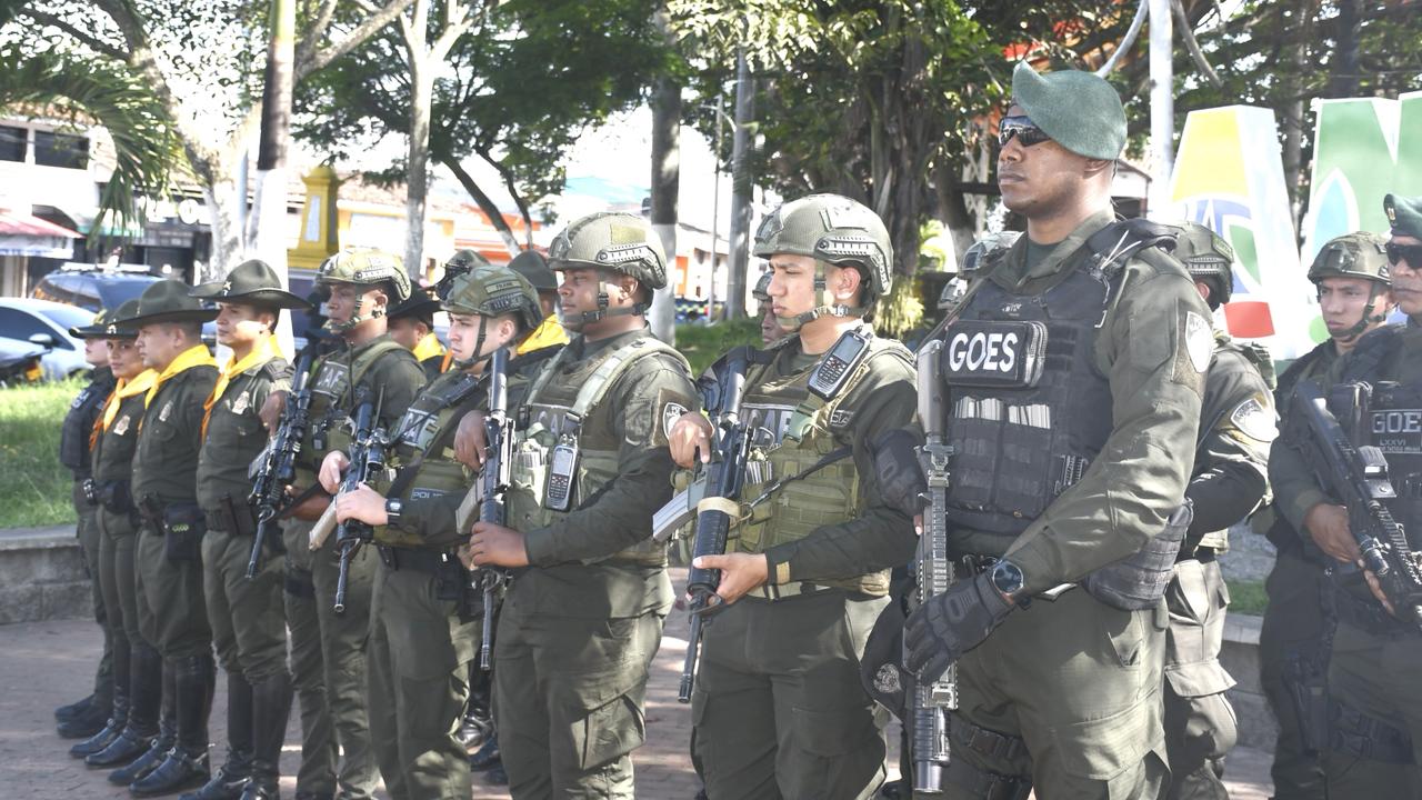 Grupos élites de seguridad con 50 hombres en el Valle.