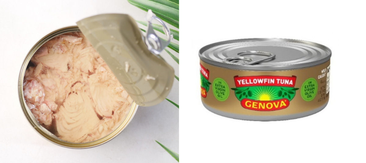 La marca del atún afectado es Genova® de Tri-Union Seafoods.