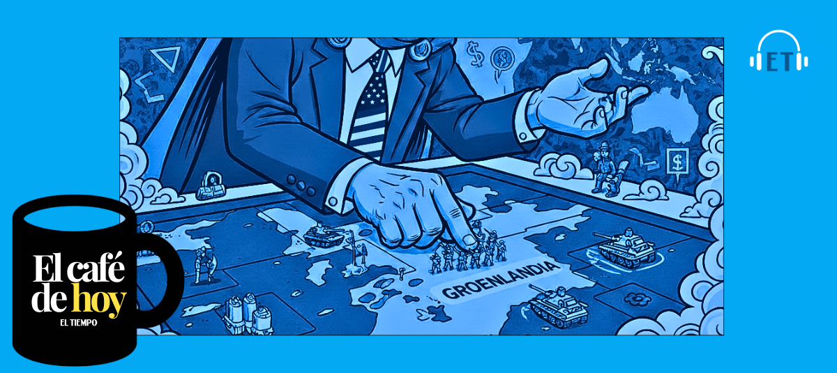 Donald Trump y su tablero de Risk sobre Groenlandia