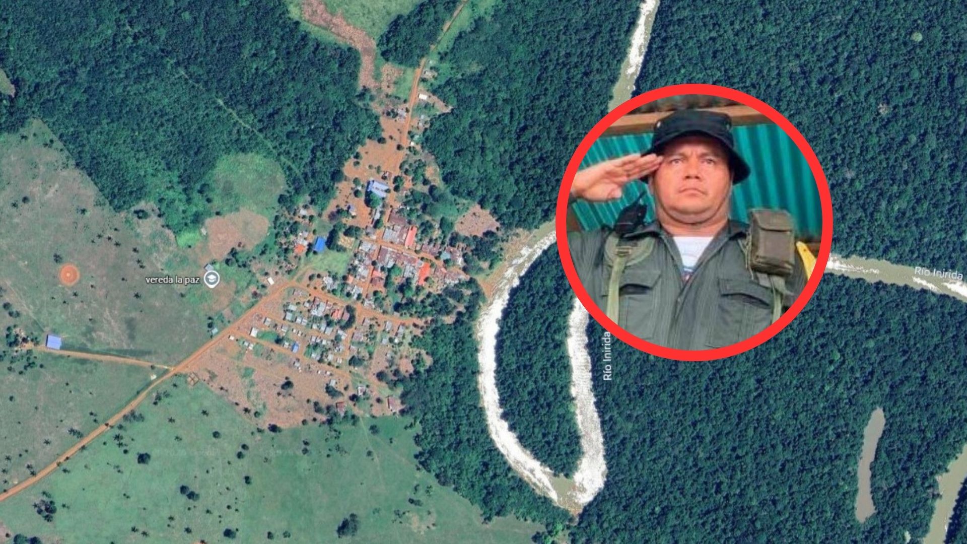 Zona de Guaviare donde se registró la masacre.