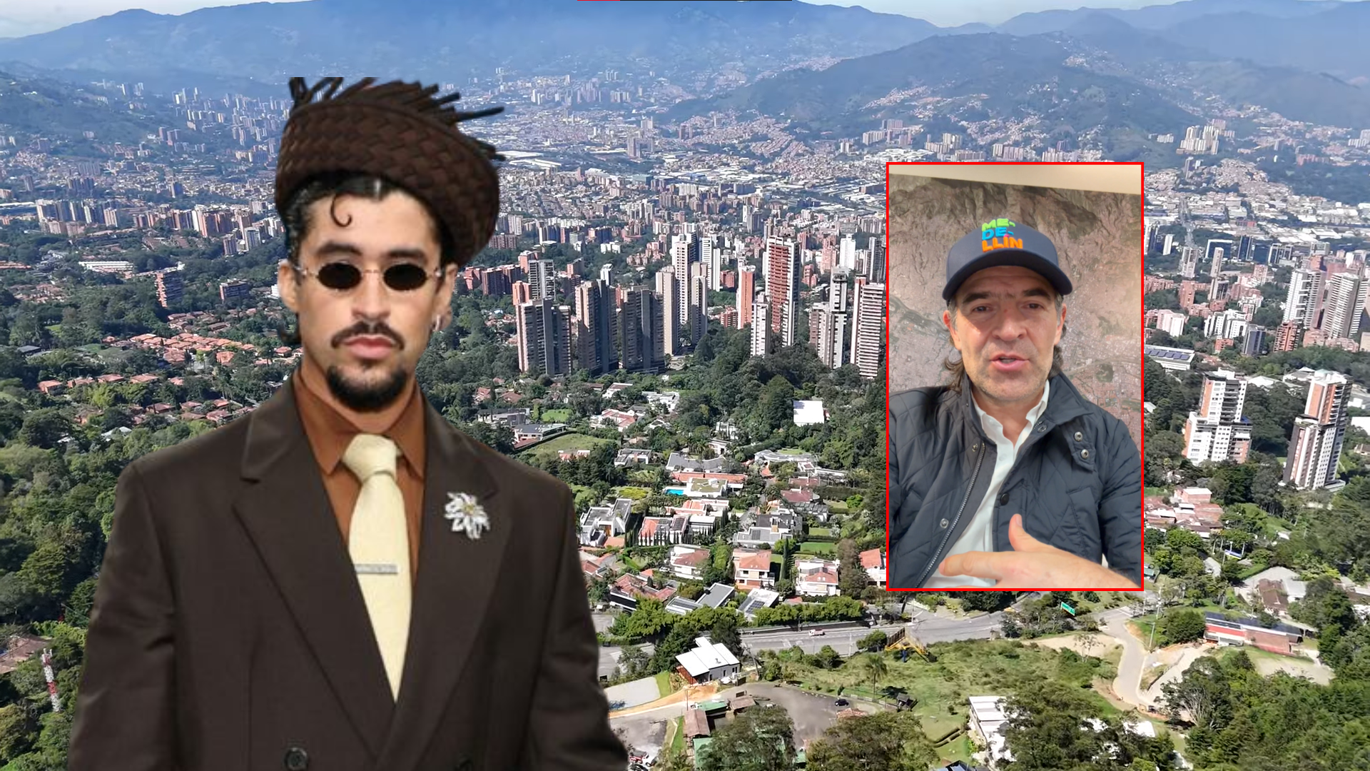El alcalde de Medellín ofreció un balance previo a los conciertos de Bad Bunny y se refirió a la polémica por el precio de los arrendamientos en la ciudad.