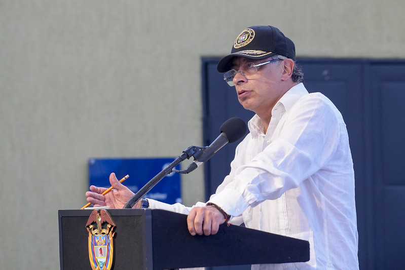 El presidente Gustavo Petro se pronunció luego de la llamada entre el canciller Villavicencio y Marco Rubio.