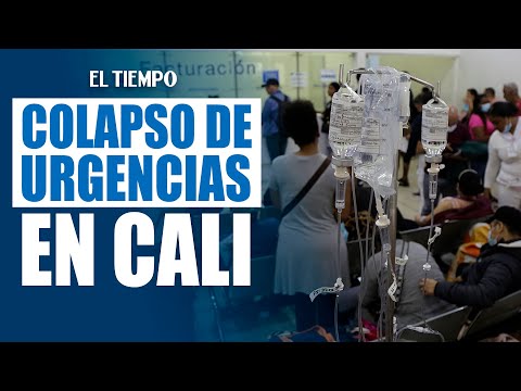 Colapsado se encuentra en servicio de urgencias del Hospital Universitario del Valle en Cali, pues a diario están llegando 250 personas aproximadamente, solicitando atención. Los pacientes son atendidos en la sala de espera, pues este centro médico de alta complejidad está recibiendo las urgencias que deberían llegar a otros hospitales o clínicas, pero les niegan los servicios. El jefe de urgencias afirma que muchos pacientes con enfermedades graves oa quienes les hicieron cirugías, están retornando a este servicio porque se agravan debido a que las eps no les dan los medicamentos. Según la Secretaría de Salud del Valle, la deuda acumulada de las EPS asciende a los 6 billones de pesos y tan solo al HUV le deben medio billón de pesos.    #ElTiempo #Cali #HospitalUniversitarioDelValle #SaludEnCrisis #EPS #NoticiasHoy #UltimaHora #UltimasNoticias SUSCRÍBETE: https://bit.ly/eltiempoYT Síguenos en nuestras redes sociales: X: https://twitter.com/eltiempo Facebook: https://www.facebook.com/eltiempo Instagram: https://www.instagram.com/eltiempo El Tiempo es el medio líder de noticias en Colombia, caracterizada por sus investigaciones y reportajes exclusivos, sobre: justicia, deportes, economía, política, cultura, tecnología, innovación, cambio climático, entre otros eventos noticiosos en Colombia y el mundo.    Para mayor información ingresa a: https://www.eltiempo.com Otros canales de El Tiempo Citytv: https://www.youtube.com/c/citytvbogota Bravíssimo Citytv: https://www.youtube.com/c/BRAVISSIMOCITYTV Portafolio: https://www.youtube.com/user/PortafolioCO Futbolred: https://www.youtube.com/c/FutbolRedCO