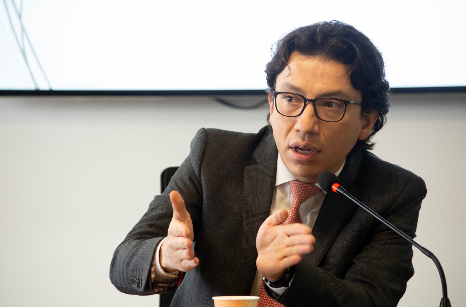 Andrey Rodríguez, contralor delegado para la Educación.
