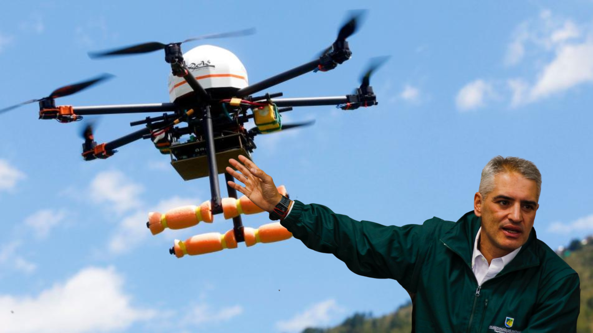 El Gobernador de Antioquia solicitó la priorización de nueve municipios en tres subregiones del departamento para la aspersión de cultivos ilícitos con drones.