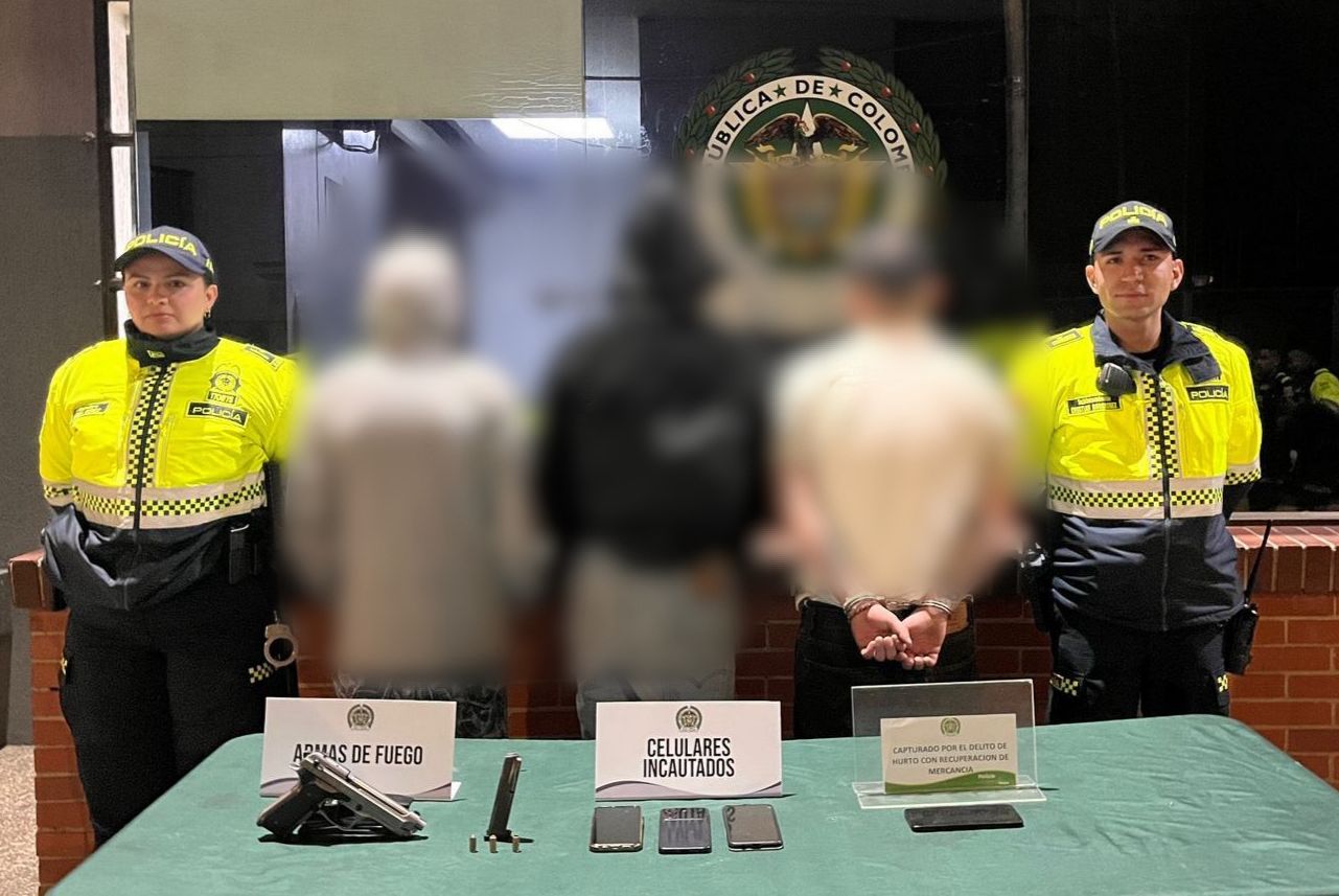 Capturados tras operativo en Bosa.