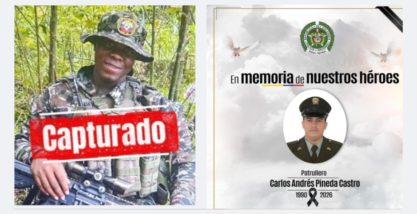 Alias ​​El Mocho está señalado de presuntamente asesinar al patrullero Carlos Andrés Pineda, en Jamundí.