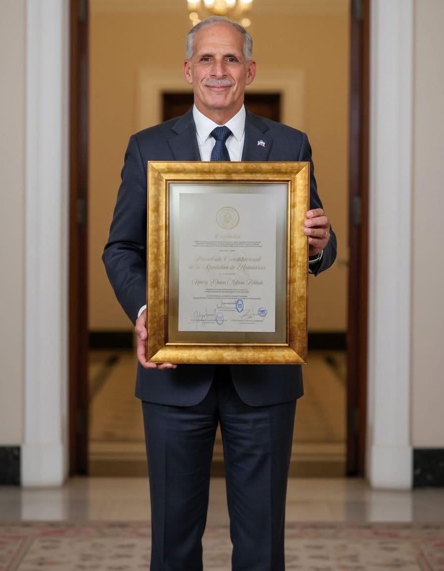 Nasry Asfura juró como presidente de Honduras.