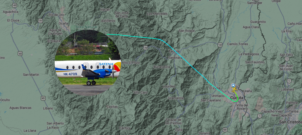 Avión que cubría ruta Cúcuta - Ocaña desapareció con 16 personas a bordo: Aerocivil confirmó que perdió contacto con la torre