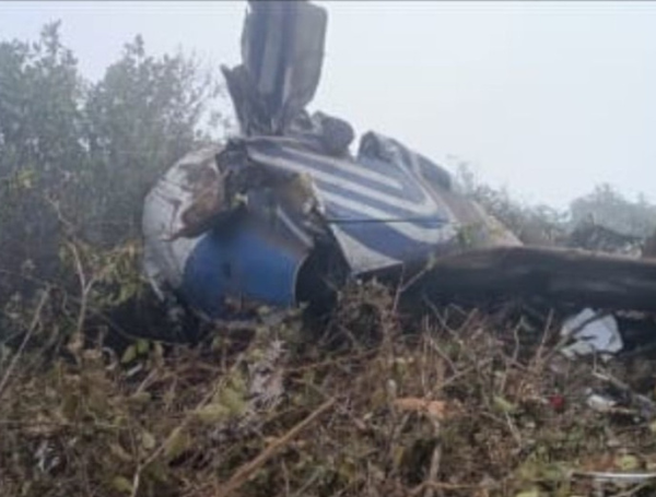 La aeronave fue hallada en zona rural de La Playa de Belén-