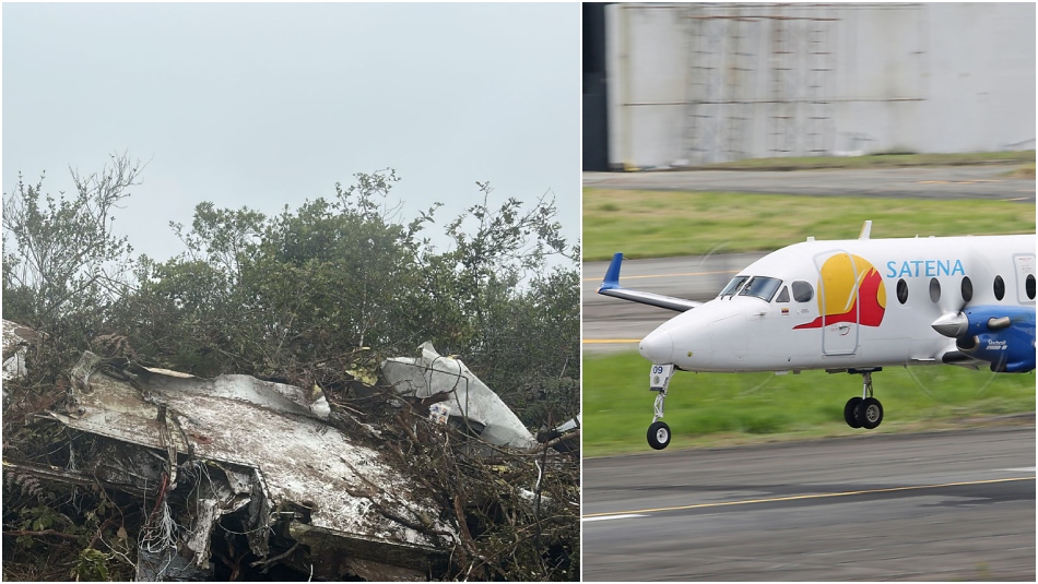 Avioneta accidentada en el Catatumbo.