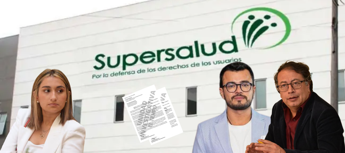 Laura Sarabia, Luis Carlos Leal y Gustavo Petro