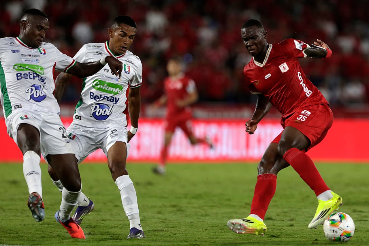 América de Cali y Once Caldas se sacaron chispas: empataron en el ...