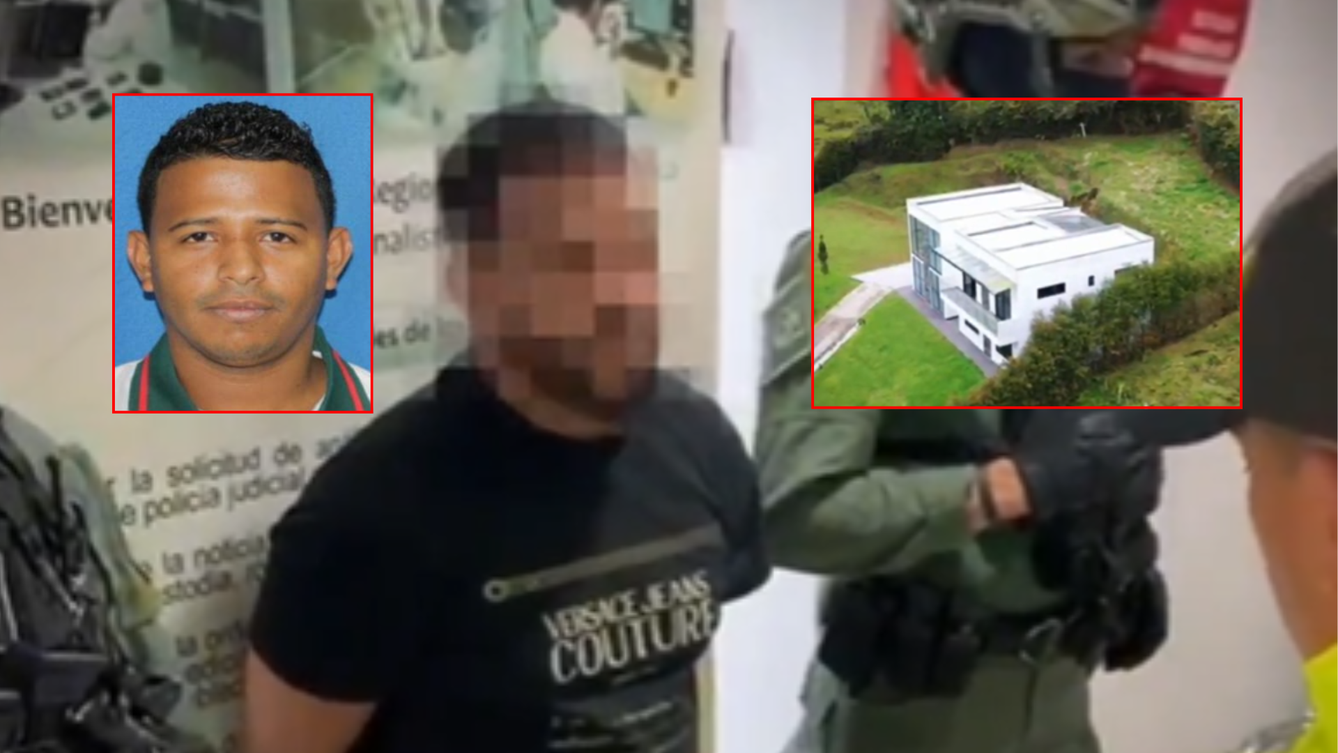 Alias ​​Coya, principal enlace del narcotráfico entre Panamá y Colombia cayó en Antioquia.