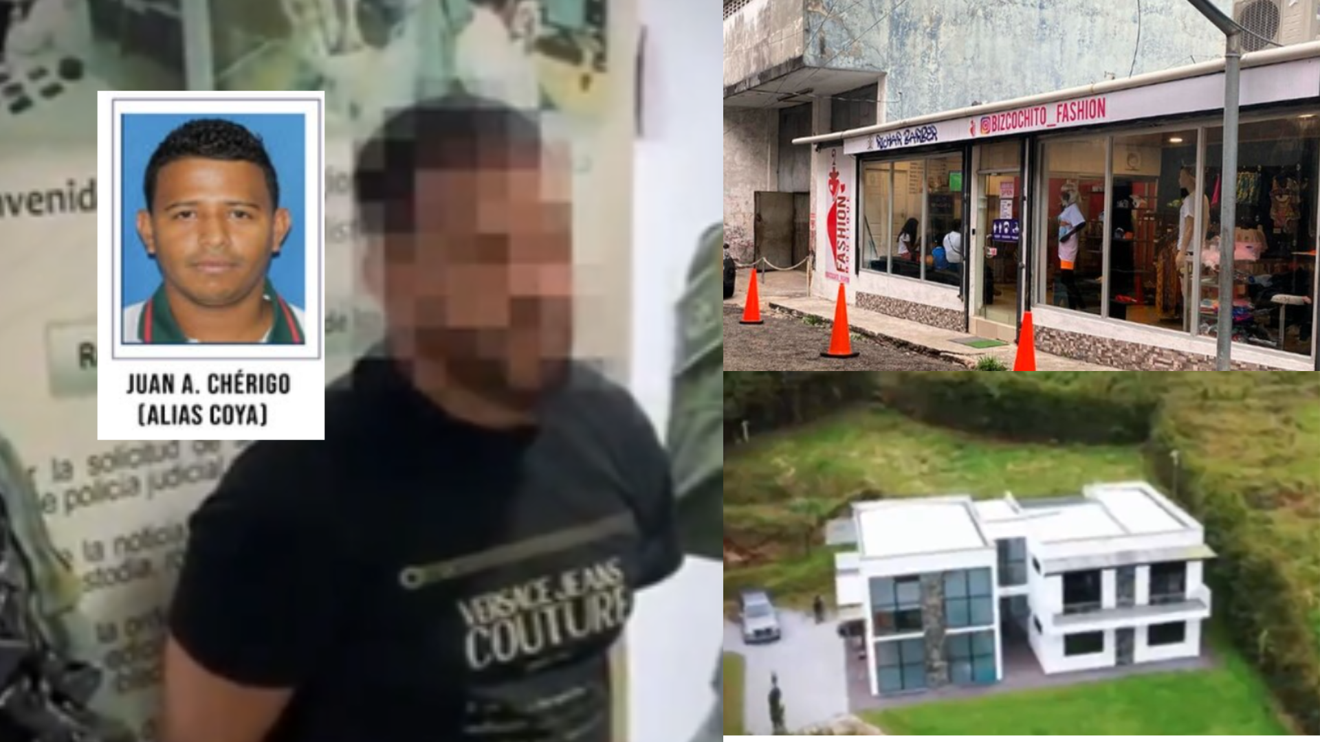Alias ​​Coya, uno de los más buscados de Panamá, fue capturado en Granada, Antioquia.