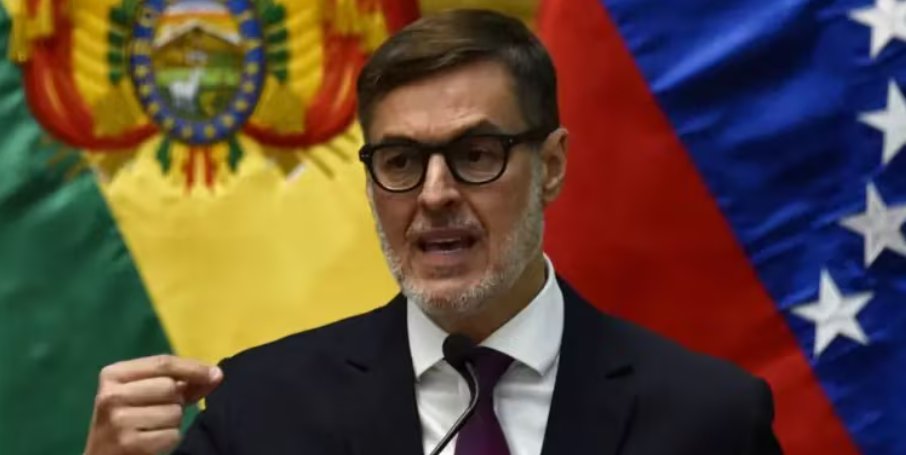Félix Plasencia, diplomático del régimen en Venezuela.