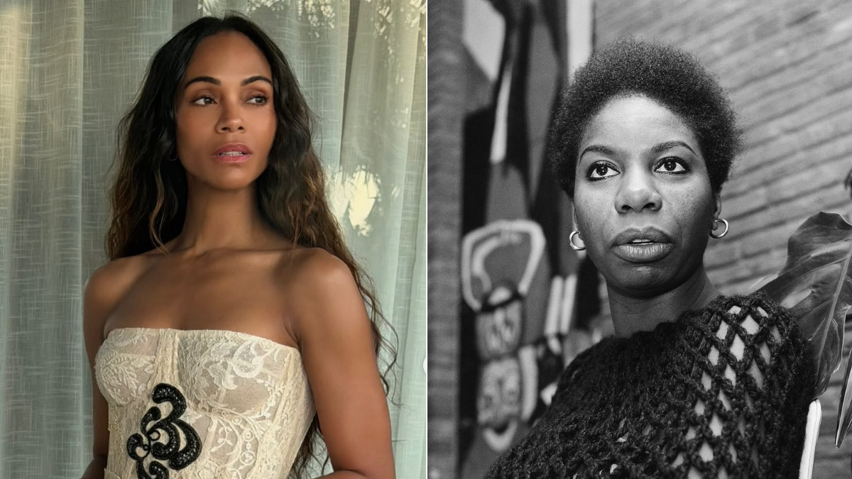 Zoe Saldaña y Nina Simone