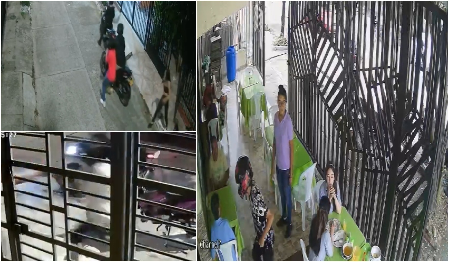 Los atracos de 'Los del Hueco', en Neiva, quedaron captados en cámara.