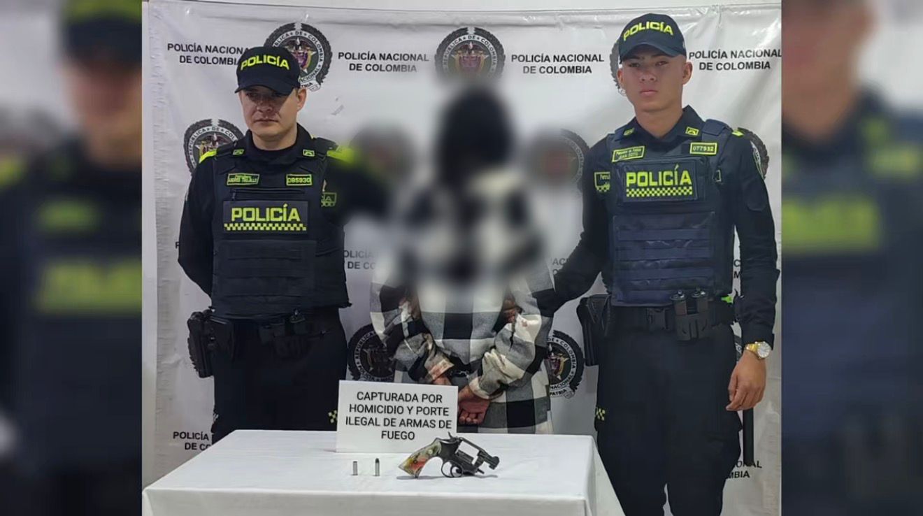 La mujer fue capturada por el asesinato de su esposo.