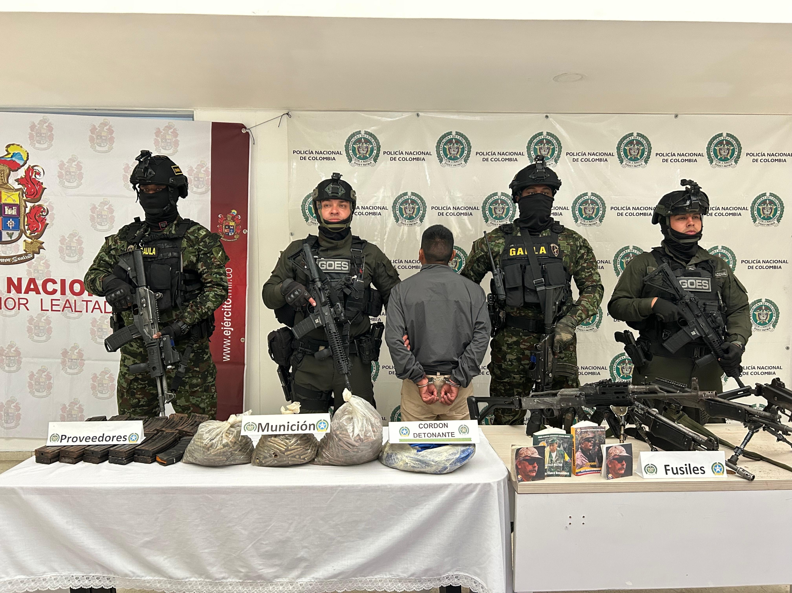 Alias Motor fue capturado en Nariño.