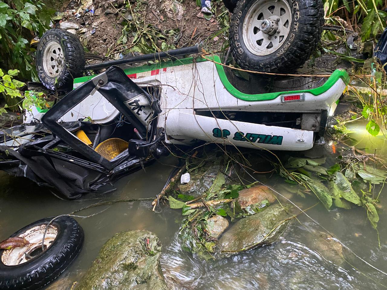 Calas'taki cip kazasında iki kişi öldü.