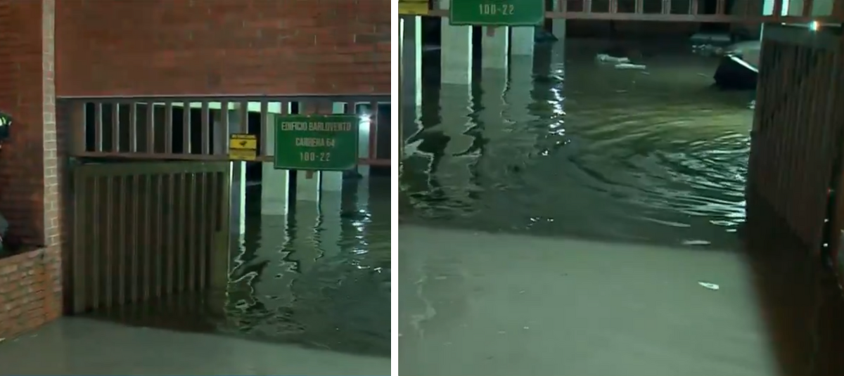 Videos de emergencias por lluvias de Bogotá