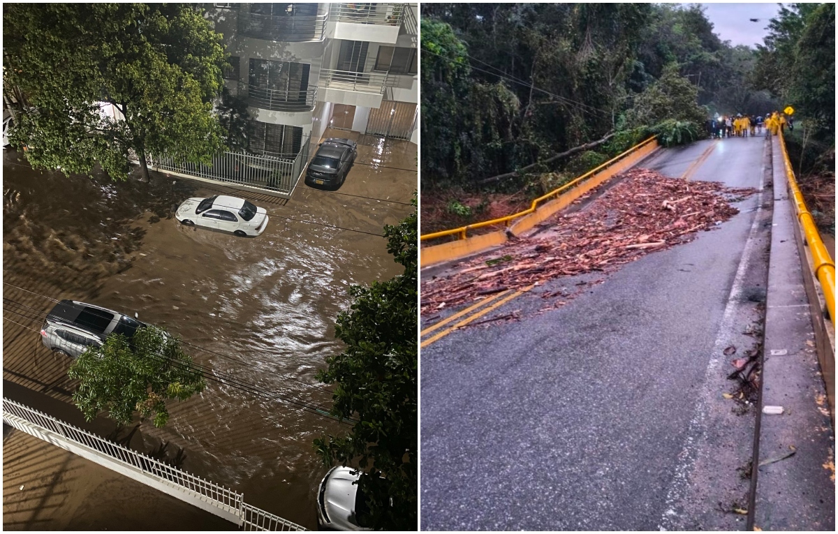 Se registra emergencia en Santa Marta por constantes lluvia