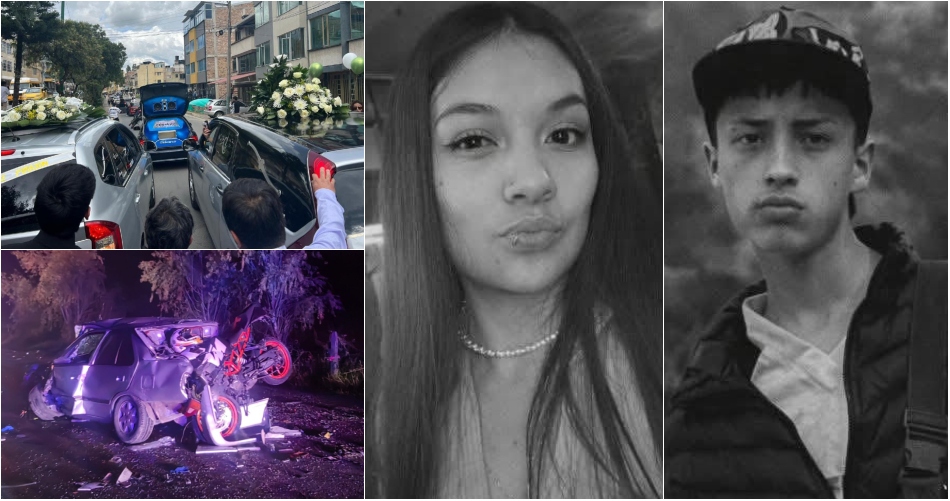 Milena González y Brayan Mendivelso fallecieron tras ser embestidos por director borracho en Cerinza, Boyacá.