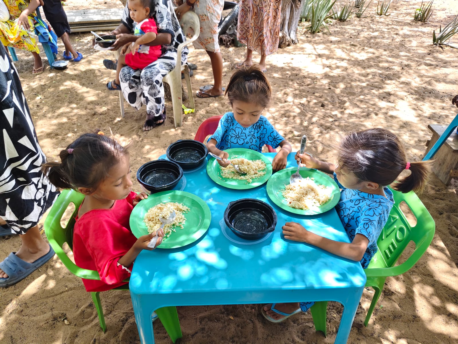 Banco de ALimentos desnutrición niños La Guajira.