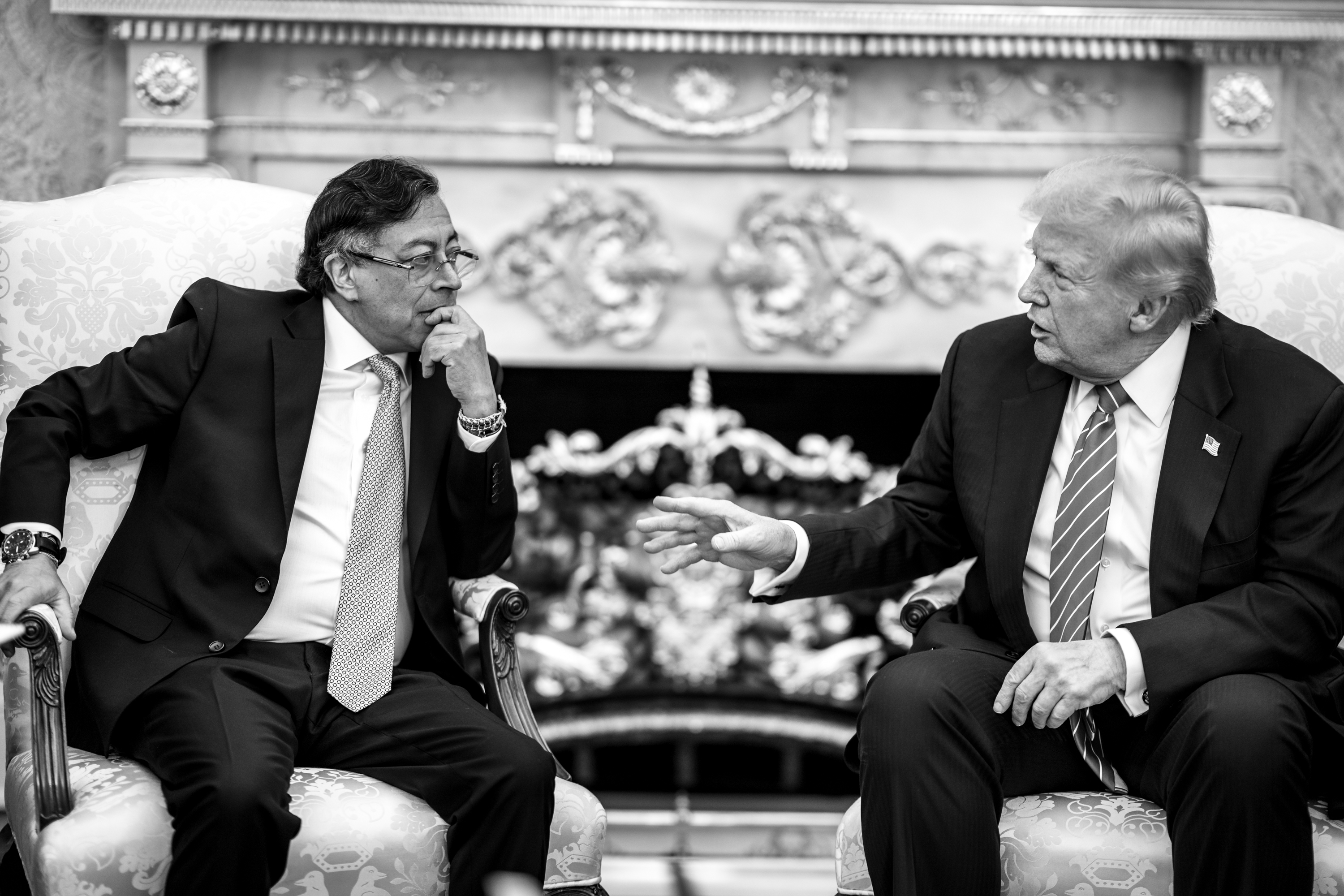 Gustavo Petro y Donald Trump en Estados Unidos: presidente de Colombia ...