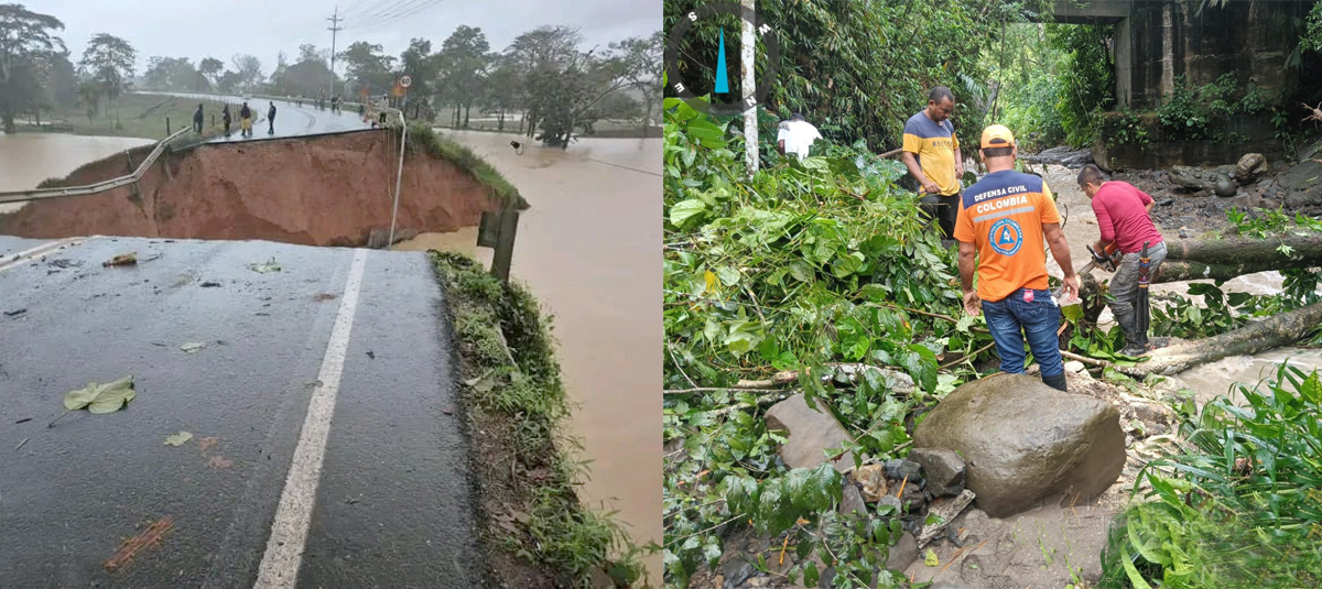 Afectaciones por lluvias en Antioquia