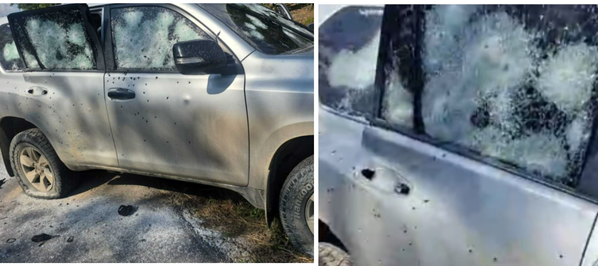 Dos escoltas del senador fueron asesinadas.