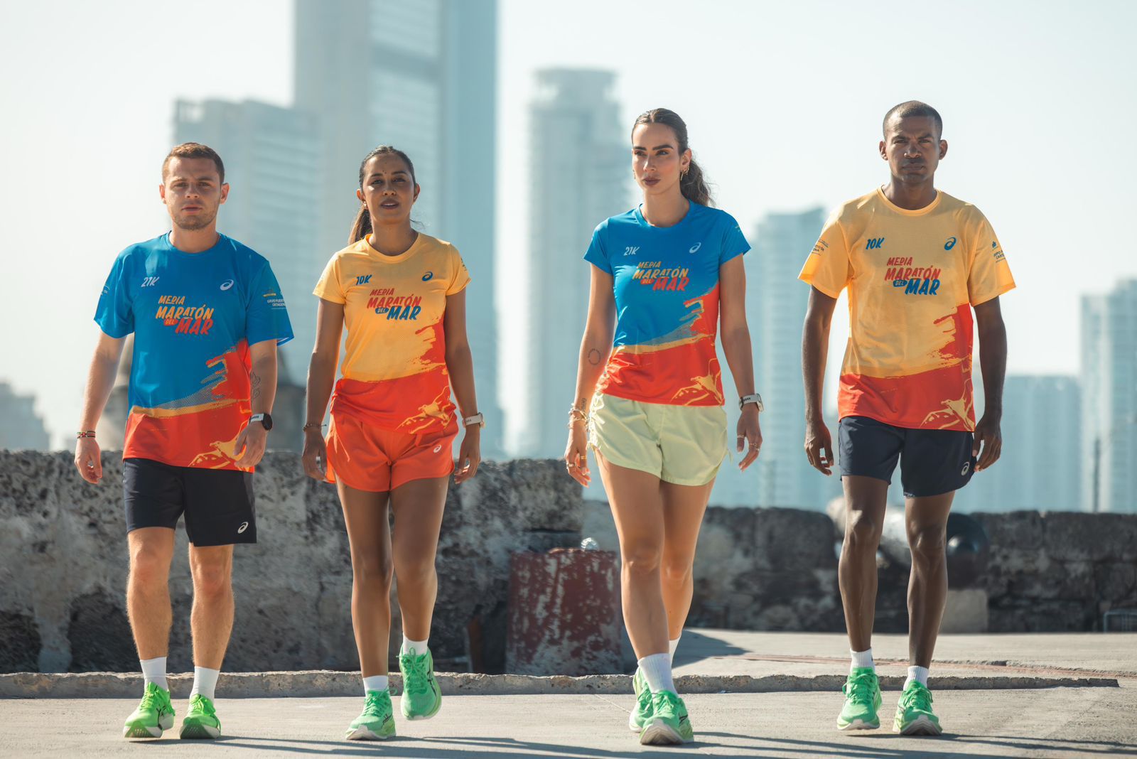 Media Maratón del Mar en Cartagena