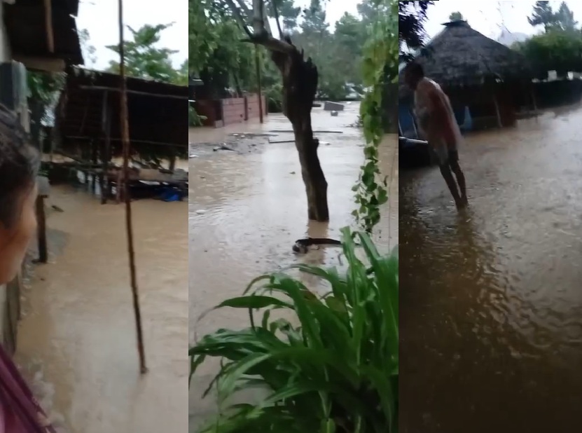 Desbordamiento del río Lebrija- corregimiento Vanegas