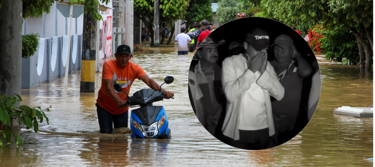 Las aguas del río Sinú invadieron viviendas y calles en varios municipios de Córdoba.
