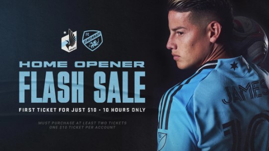 James Rodríguez llegó al Minnesota