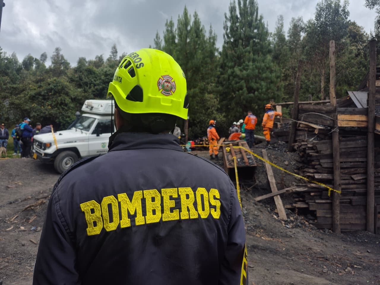 Explosión de una mina en Guachetá, Cundinamarca