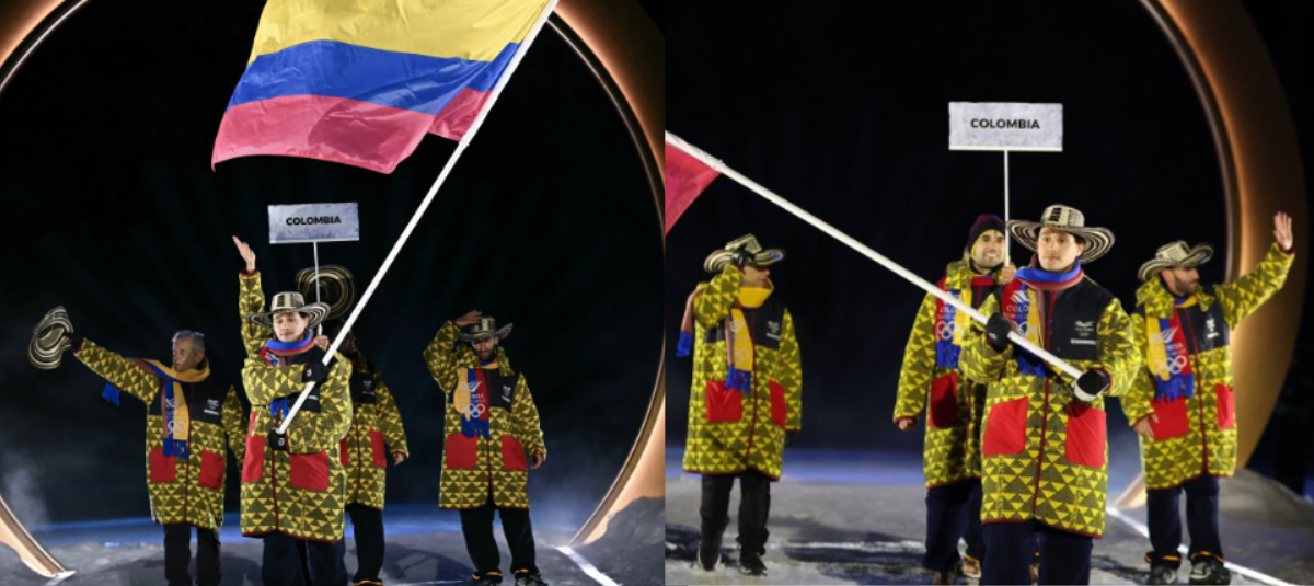 Presentación de países en los Juegos Olímpicos.